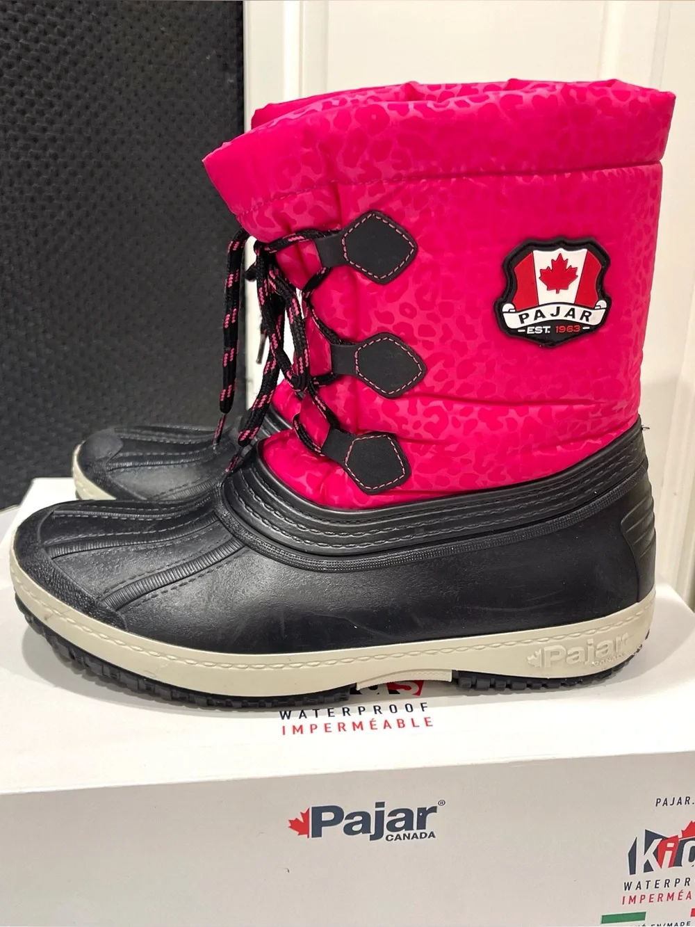 Pajar Waterproof -40F Kids Winter Boots NIB
